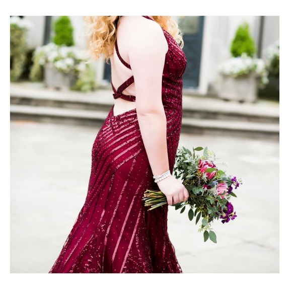 LET’S GET WILDE size 16 FORMAL DRESS - Picture 3 of 6